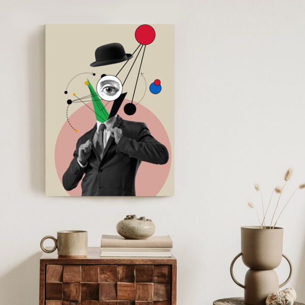 Plakat Wszechobecny Umysł - Kolaż Inspirowany Sztuką Nowoczesną - obrazek 4