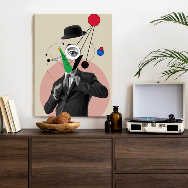 Plakat Wszechobecny Umysł - Kolaż Inspirowany Sztuką Nowoczesną - obrazek 5