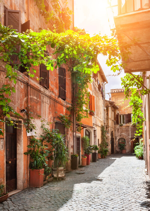 Plakat Klimatyczna Uliczka W Trastevere - obrazek 2