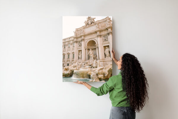Plakat Fontanna Di Trevi Z Rzeźbami - obrazek 8