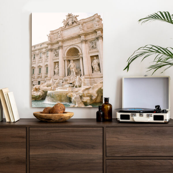 Plakat Fontanna Di Trevi Z Rzeźbami - obrazek 5
