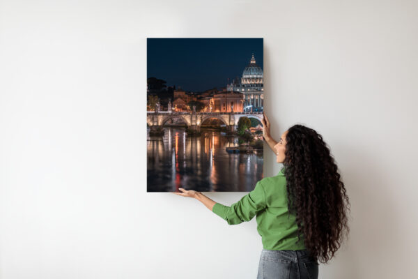 Plakat Tiber Most I Kopuła Watykanu - obrazek 8