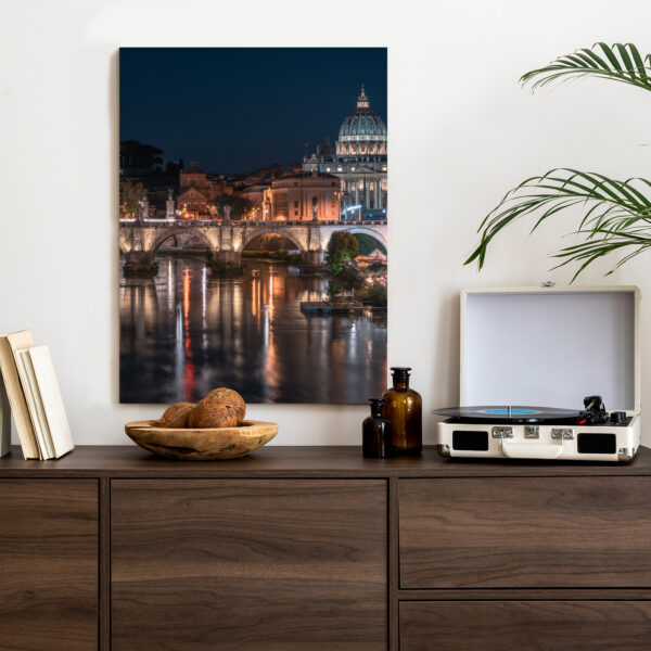 Plakat Tiber Most I Kopuła Watykanu - obrazek 5