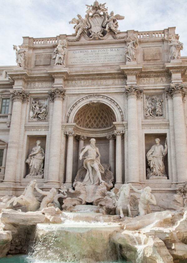 Plakat Rzymska Barokowa Fontanna Di Trevi - obrazek 2