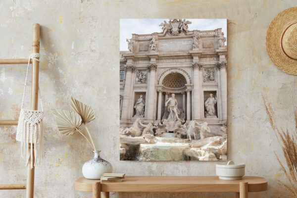 Plakat Rzymska Barokowa Fontanna Di Trevi - obrazek 7