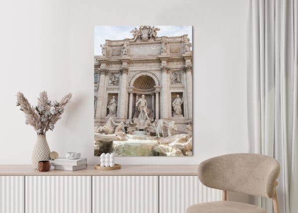 Plakat Rzymska Barokowa Fontanna Di Trevi - obrazek 6
