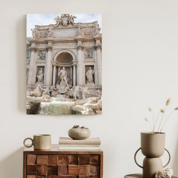 Plakat Rzymska Barokowa Fontanna Di Trevi - obrazek 4