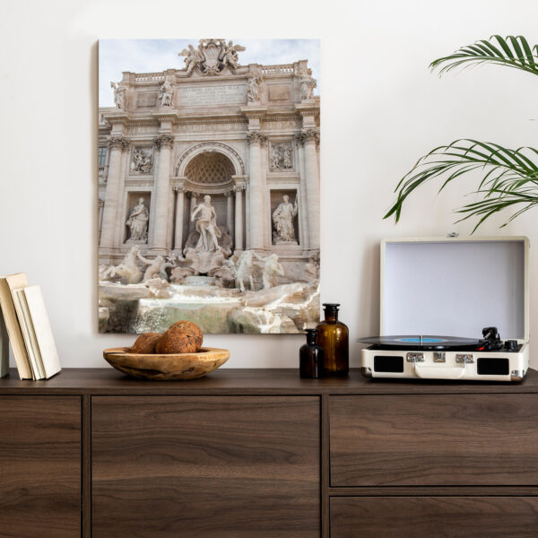 Plakat Rzymska Barokowa Fontanna Di Trevi - obrazek 5