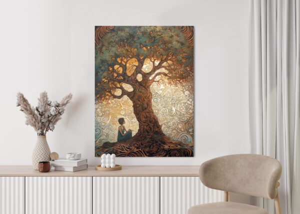 Plakat Kobieta Przy Drzewie Życia - obrazek 6