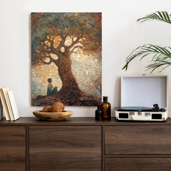 Plakat Kobieta Przy Drzewie Życia - obrazek 5