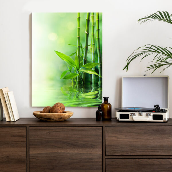 Plakat Zielony Bambus W Wodzie - obrazek 5