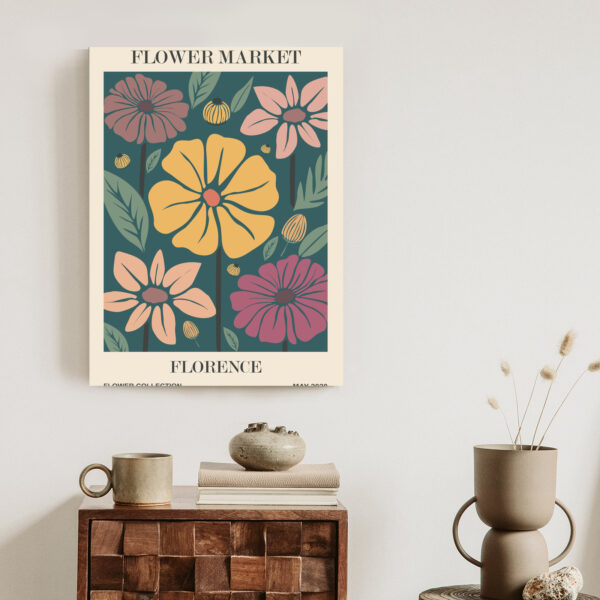 Plakat Trag Kwiatowy Florencja - obrazek 4