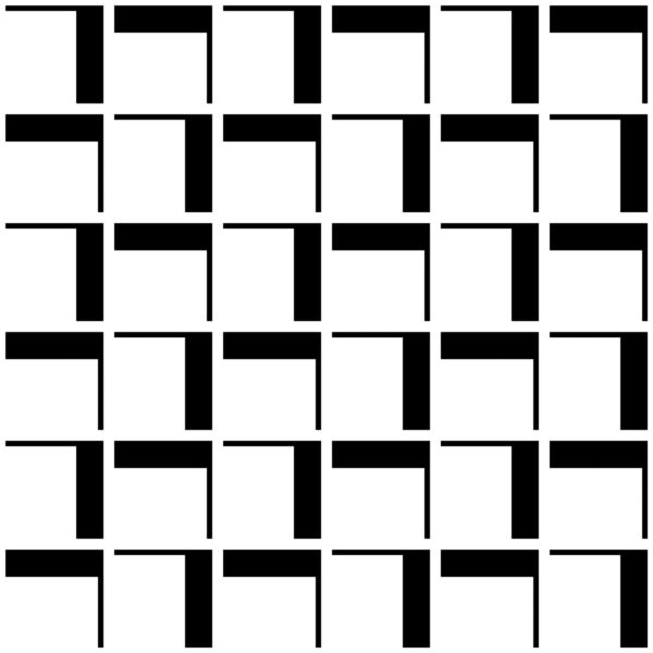 Tapeta 3D Geometryczna W Kratę Do Salonu, Biura - obrazek 2