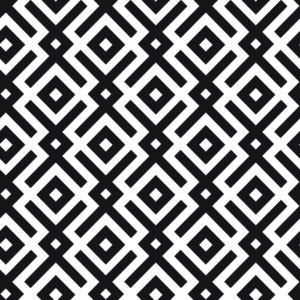 Tapeta Czarno-Biały Wzór Geometryczny
