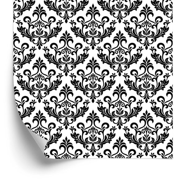 Tapeta Czarno - Białe Ornamenty - obrazek 4