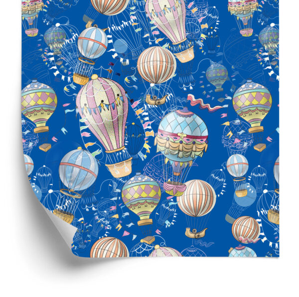 Tapeta Balony Z Niebieskim Tłem - obrazek 4