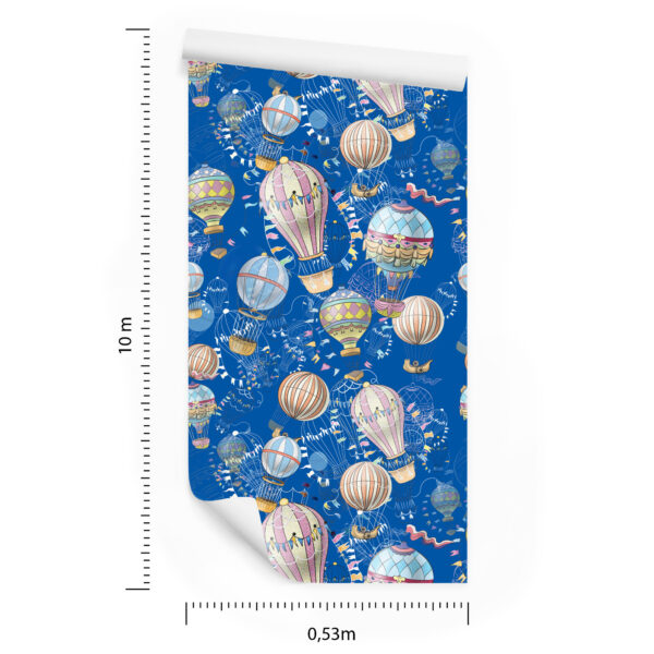 Tapeta Balony Z Niebieskim Tłem - obrazek 3