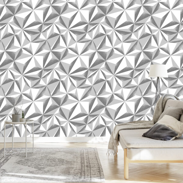 Tapeta Geometryczna - Efekt 3D - obrazek 5