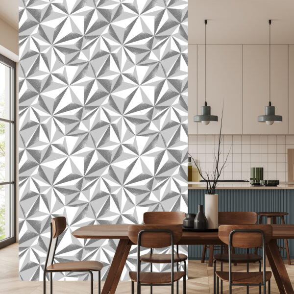 Tapeta Geometryczna - Efekt 3D - obrazek 6