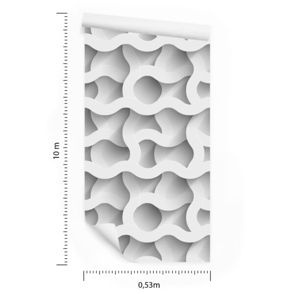 Tapeta Abstrakcyjne Fale 3D - obrazek 3