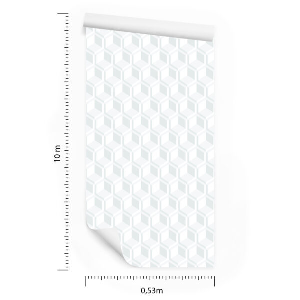 Tapeta Abstrakcyjny Ozdobny Wzór - Efekt 3D - obrazek 3