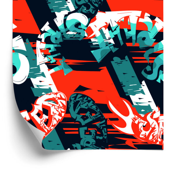 Tapeta Graffiti - obrazek 4