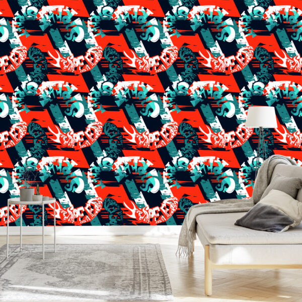 Tapeta Graffiti - obrazek 5