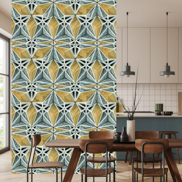 Tapeta 3D Drewno Marmur - obrazek 6