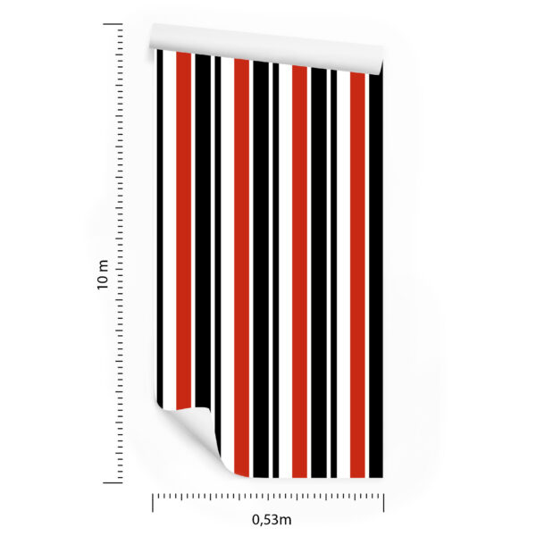 Tapeta Do Biura, Salonu, Klasyczne, Pionowe Pasy - obrazek 3