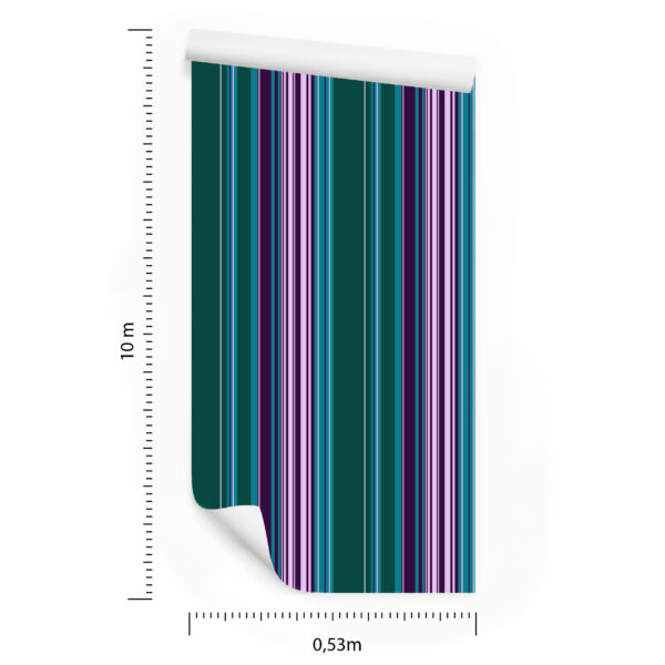 Tapeta Kolorowe Pasy, Pionowe, Do Salonu, Sypialni - obrazek 3