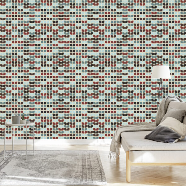 Tapeta Geometryczne Wzory Retro - obrazek 5