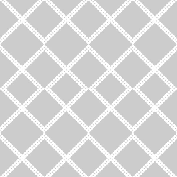 Tapeta Geometryczna, Nowoczesna W Kratę, Sypialnia - obrazek 2