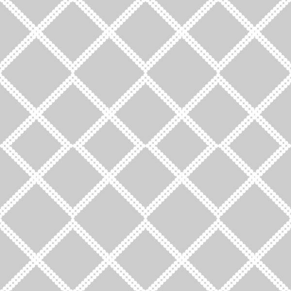 Tapeta Geometryczna, Nowoczesna W Kratę, Sypialnia