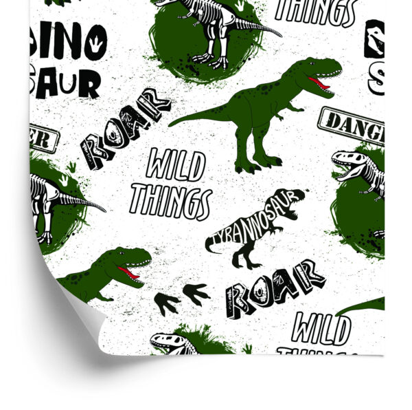 Tapeta Do Pokoju Młodzieżowego, Dinozaury - obrazek 4