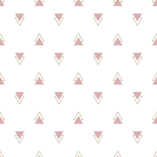Tapeta Geometryczna - Nowoczesne Minimalistyczne Trójkąty