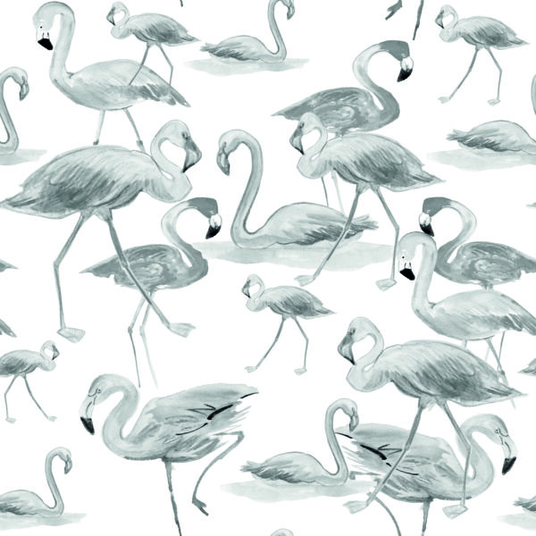 Tapeta Do Salonu, Flamingi, Ptaki, Natura - obrazek 2