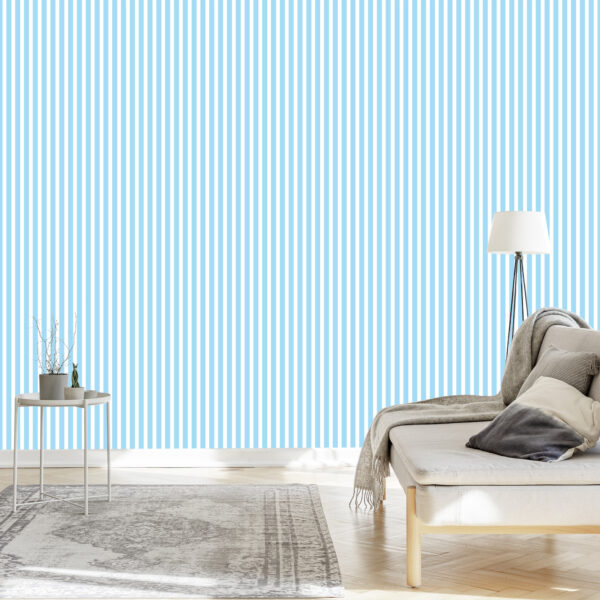 Tapeta Klasyczna W Paski 3D, Do Salonu, Sypialni - obrazek 5