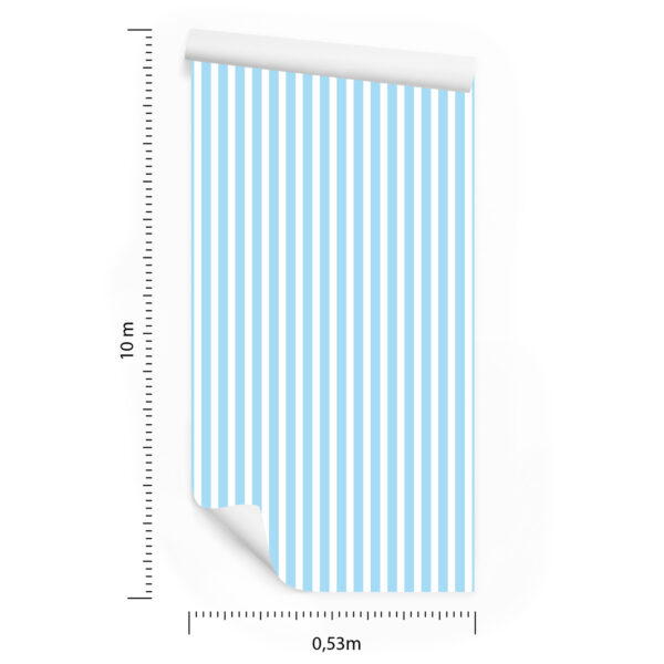 Tapeta Klasyczna W Paski 3D, Do Salonu, Sypialni - obrazek 3