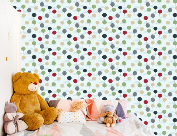 Tapeta Balony Z Chmurami W Tle - obrazek 8
