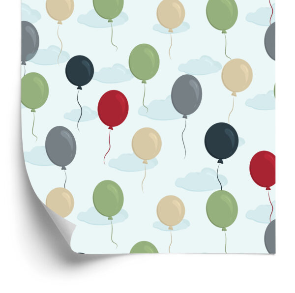 Tapeta Balony Z Chmurami W Tle - obrazek 4