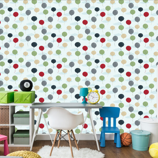 Tapeta Balony Z Chmurami W Tle - obrazek 6