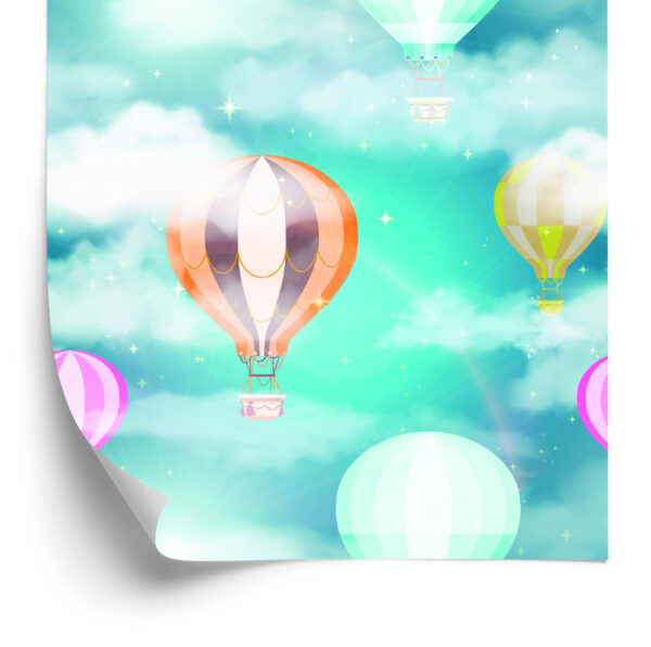 Tapeta Balony Za Chmurami - obrazek 4