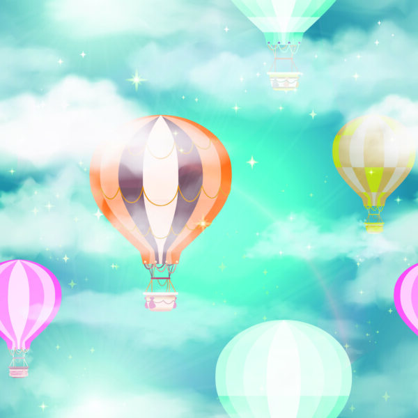 Tapeta Balony Za Chmurami - obrazek 2