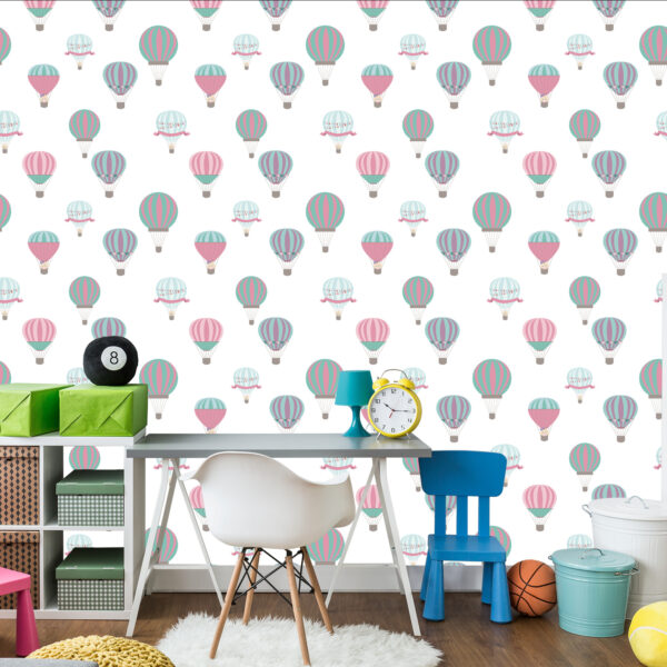 Tapeta Kolorowe Pojazdy Balony - obrazek 6