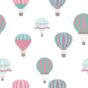 Tapeta Kolorowe Pojazdy Balony