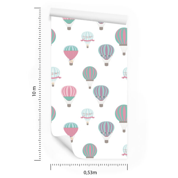 Tapeta Kolorowe Pojazdy Balony - obrazek 3