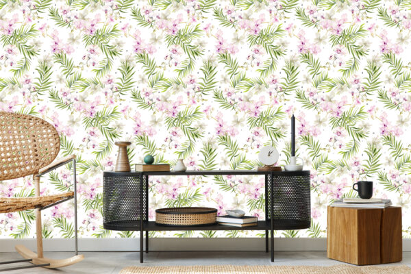 Tapeta Do Salonu Storczyki Orchidea Kwiaty Natura - obrazek 7