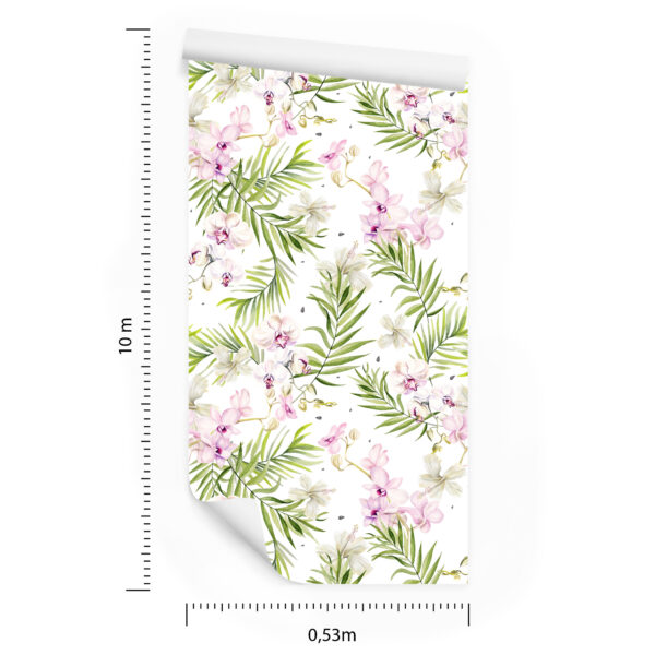 Tapeta Do Salonu Storczyki Orchidea Kwiaty Natura - obrazek 3