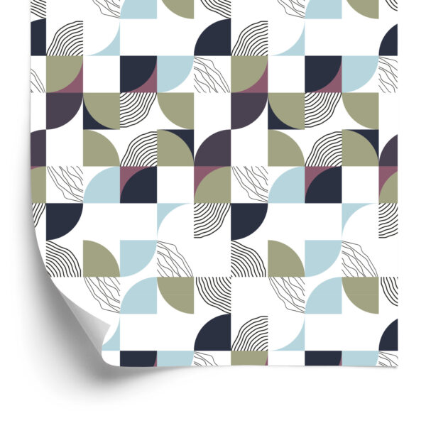 Tapeta Kolorowa Geometryczna Abstrakcja - obrazek 4