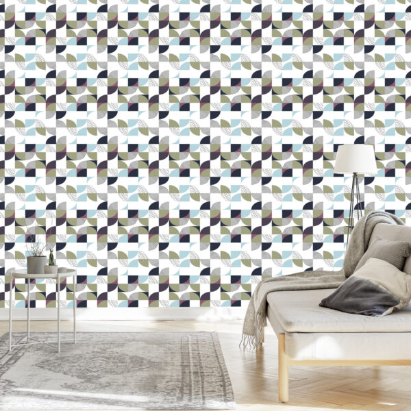 Tapeta Kolorowa Geometryczna Abstrakcja - obrazek 5